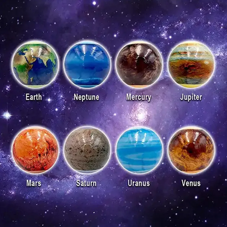 High Quality jima Led Planet Ceiling Lamp Universe Colorful  Moon Stars Sky Top StageLamps