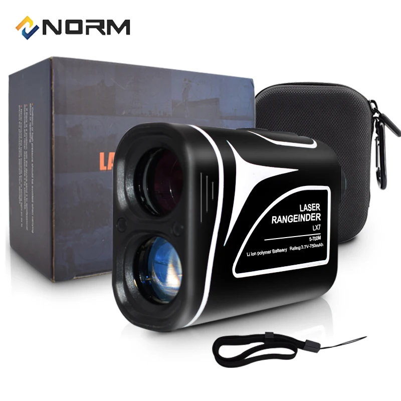 Norm New Design 700m 6X High-Sensitivity GPS rangefinder golf rangefinder scope rangefinder module oem for Golf Hunting