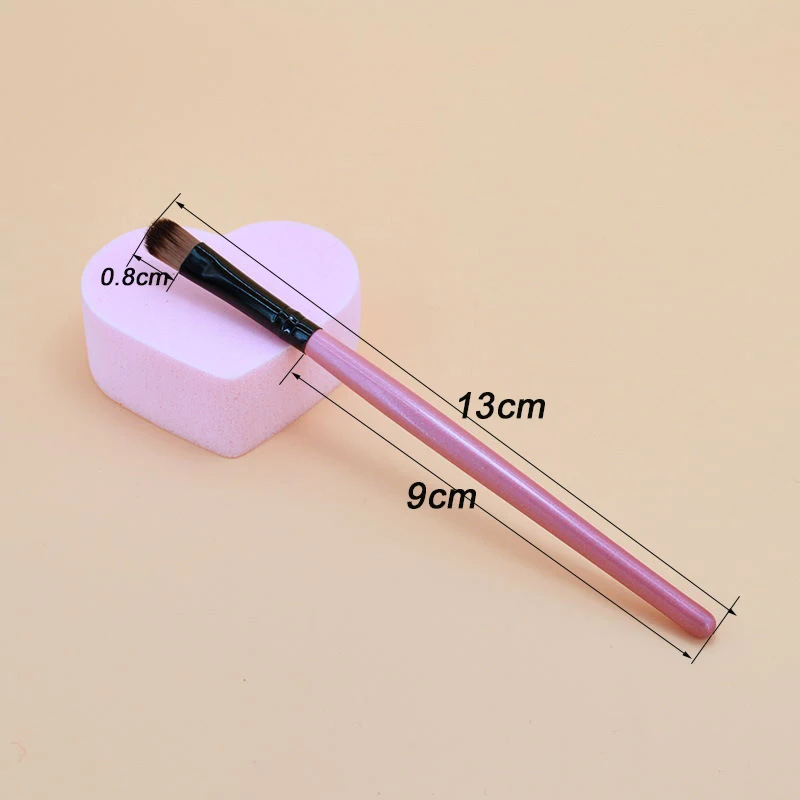 Black eye blender  kabuki Mix color Lip Liner make up brush wooden Eye shadow single makeup brush