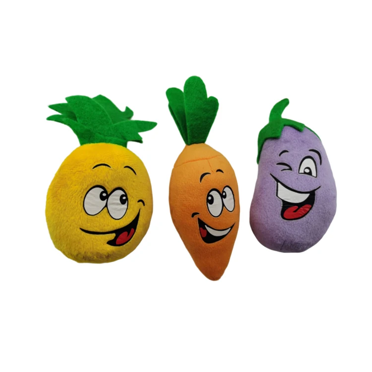 
Custom High Quality Various Types Fruit Toy Professional Custom Shape Plush Fruit Toys Mango 