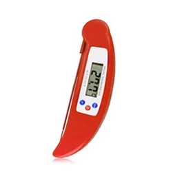 MJ High Quality Foldable Food Bbq Thermometer Probe Digital Meat Instant Read Meat Thermometer For Kitchen Cooking Barbecue