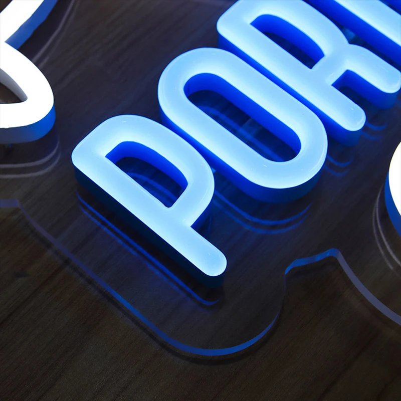Manufacturer Custom Outdoor Store 2 Years Warranty Led Acrylic Neon Light Sign Acrylic Neon Letters for Shop