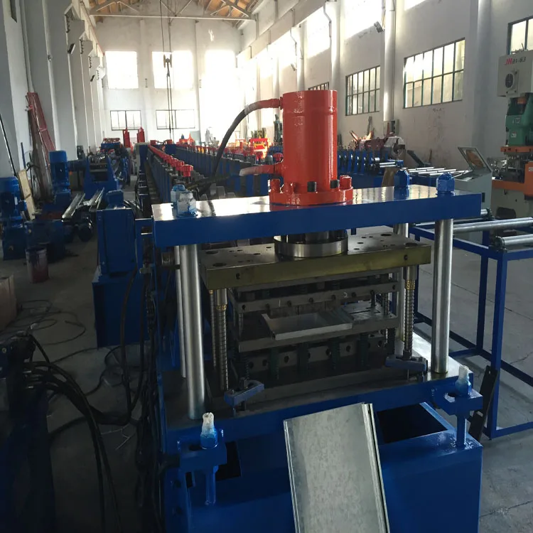 Supermarket Rack Shelf Box Panel Roll Forming Machine