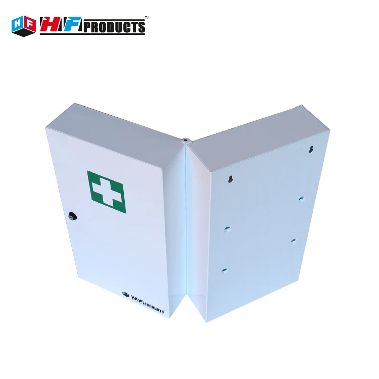 Lockable Metal Medical First Aid Cabinets Survival Empty First Aid Kit Box