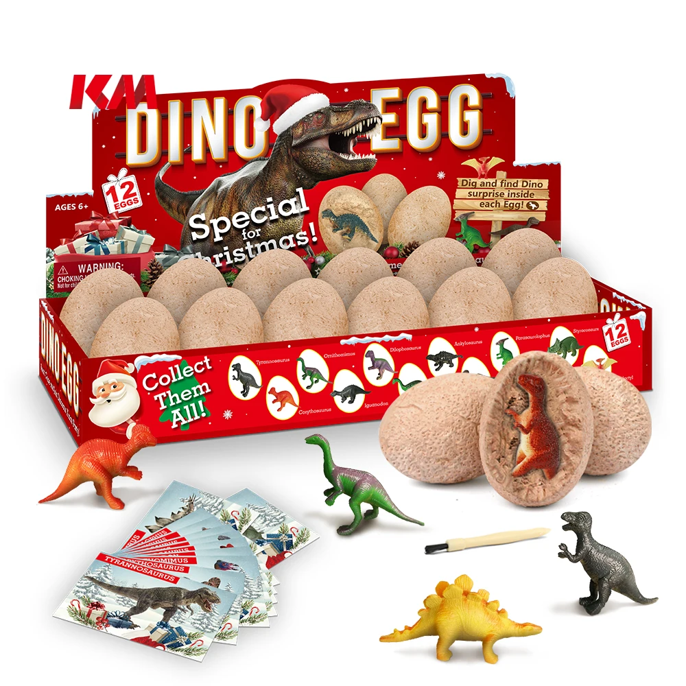 Stem Развивающие игрушки, обучающие Яйца динозавра, наборы Специально для рождественских детских подарков