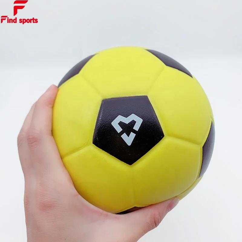 Лидер продаж, двухцветный полиуретановый антистрессовый мяч 6 дюймов 15 см, от производителя Amazon, форма футбольного мяча для взрослых, игрушки