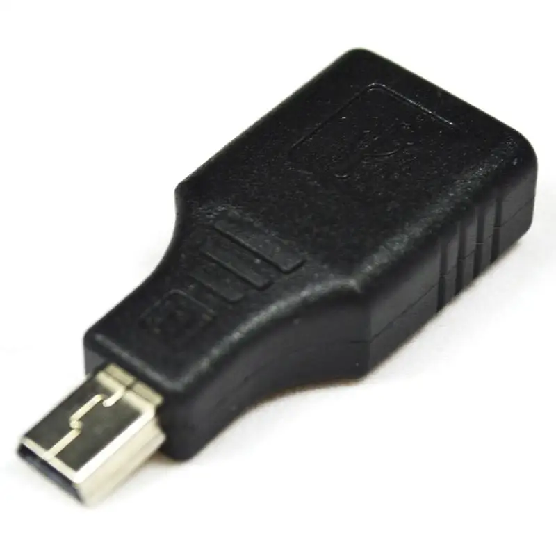  OTG адаптер черный USB 2 0 (мама)-Micro B (папа) 5-контактный мини 2019 Новый USB2.0 постоянного тока в постоянный преобразователи для компьютера ПК