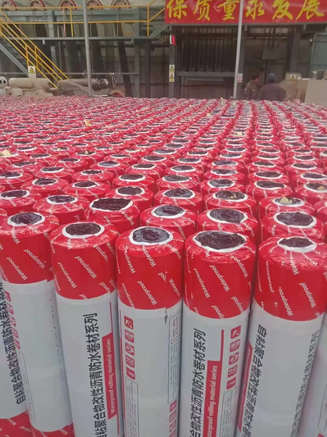 Factory Direct Sale Colorful Self-Adhesive Waterproof Membrane for steel metal resin ceramic tiles roof renovation