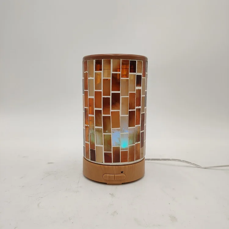 NEW Ceramic Aroma Diffuser Machine Office Ceramic Home Mini Essential Oil Moisturizing Button Aromatherapy Humidifier Decor