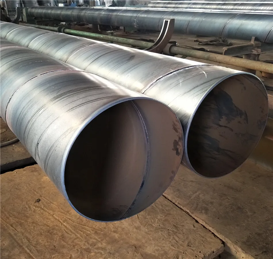 Black API 5L Spiral Weld steel pipe SCH40 SSAW Steel Pipe for Construction Low Price Wholesale Professional Manufacturer