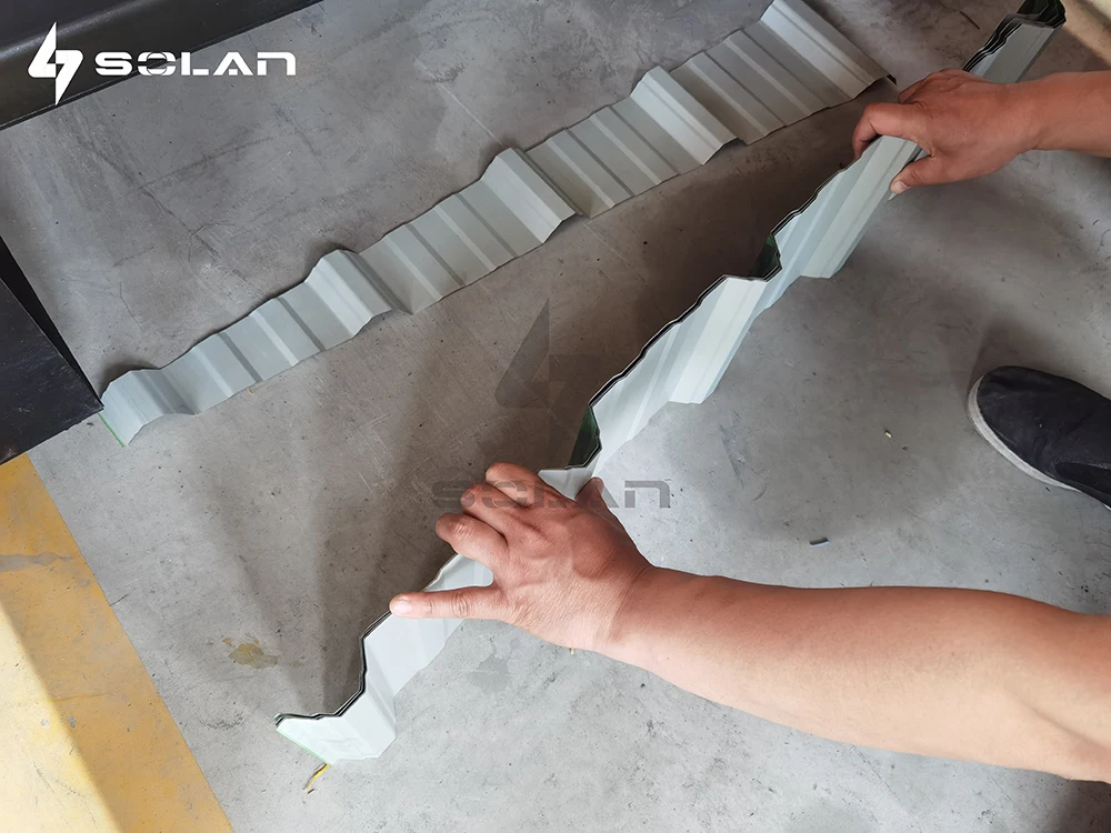 China Making Metal Roofing Sheets Machine IBR Iron Sheet Tile Roof Panel Making Roll Forming Machine