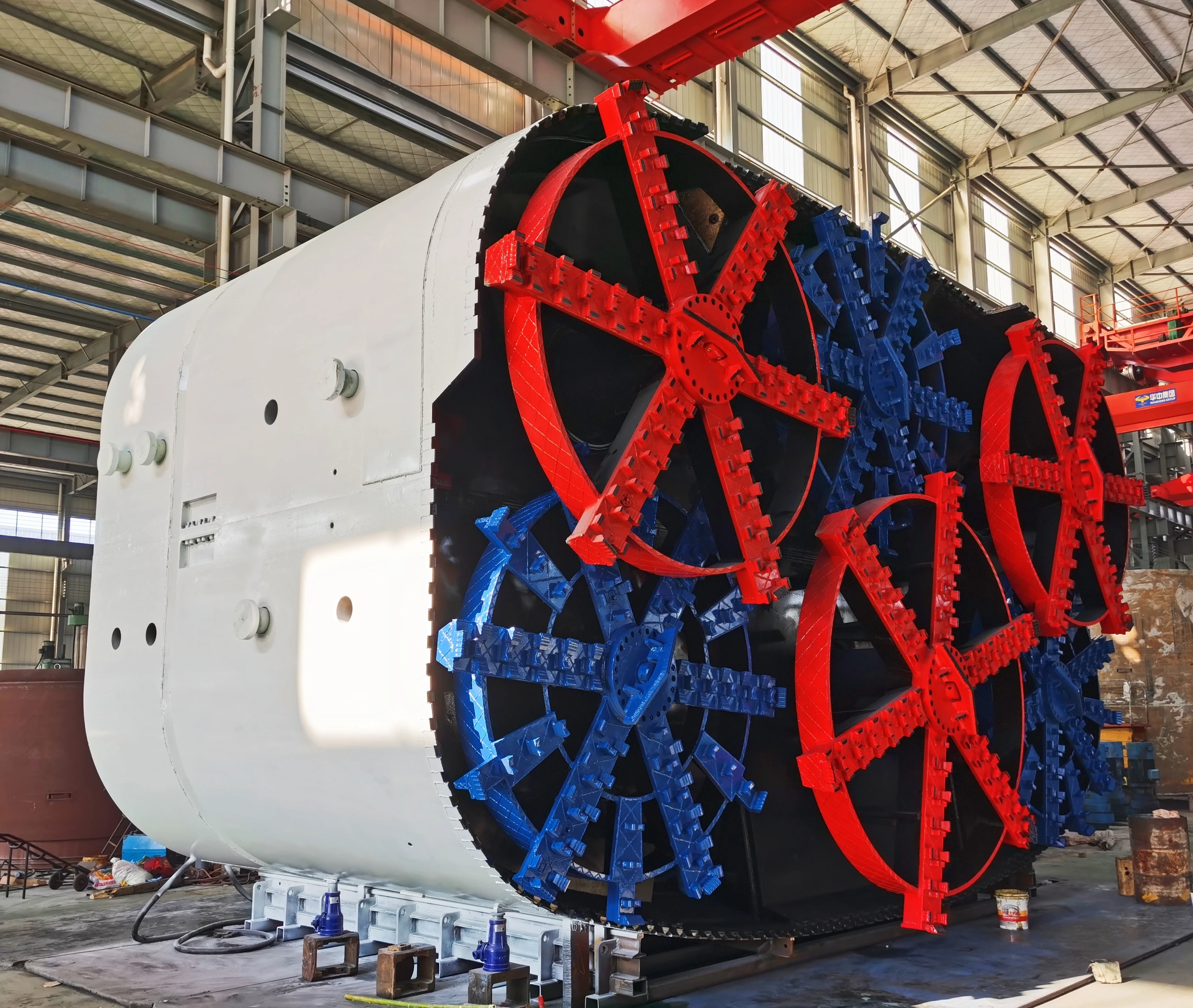 Earth Pressure Balanced Rectangular Pipe Jacking Machine  9800*6300*5700mm  for  H-type underground carriageway across