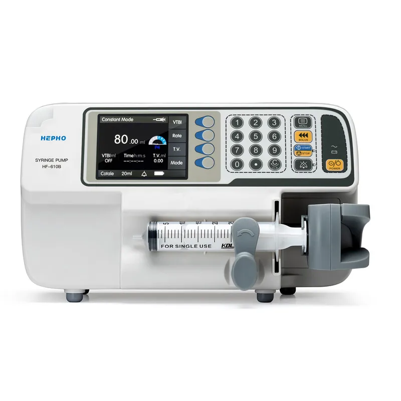 HEPHO HF-610 series Syringe pump LCD Display medical CE ISO certificate