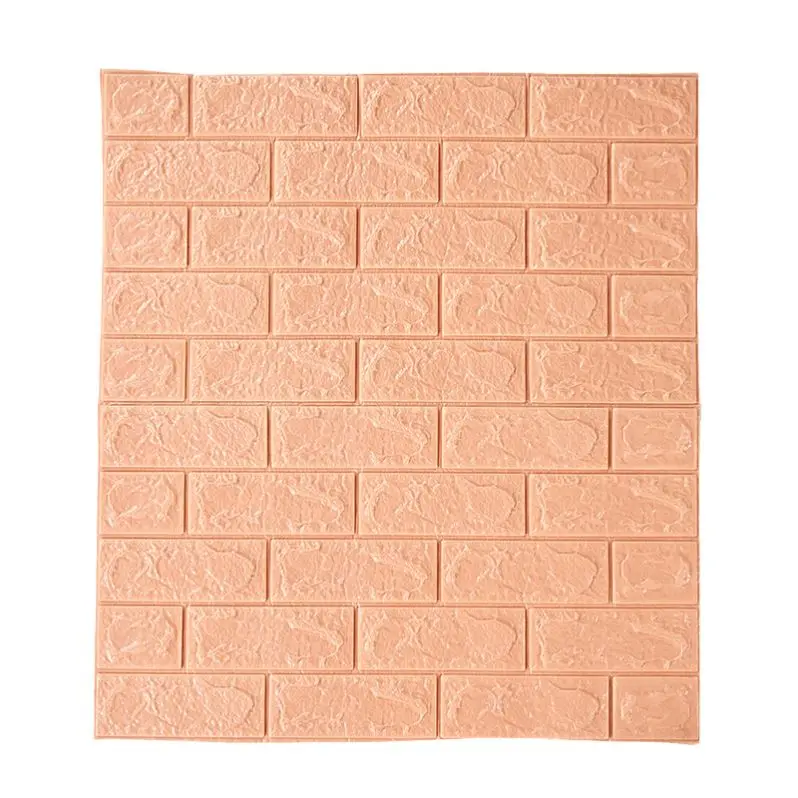 China Cheap Newest 70*77cm XPE Foam 3D Wallpaper DIY Wall Decor Brick Wall Stickers