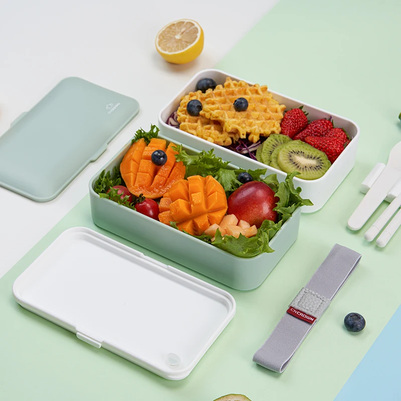 Microwave Freezer Safe Lunch Box Leakproof Reusable Meal Prep Take Out Food container