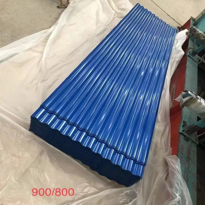 4X8 FT Building Material  Color Galvanized Steel Roof Sheets