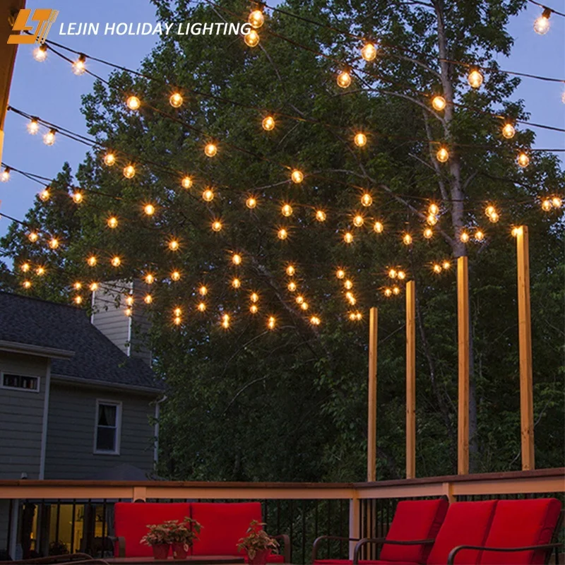 christmas decorative led festoon lighting for wedding decoration