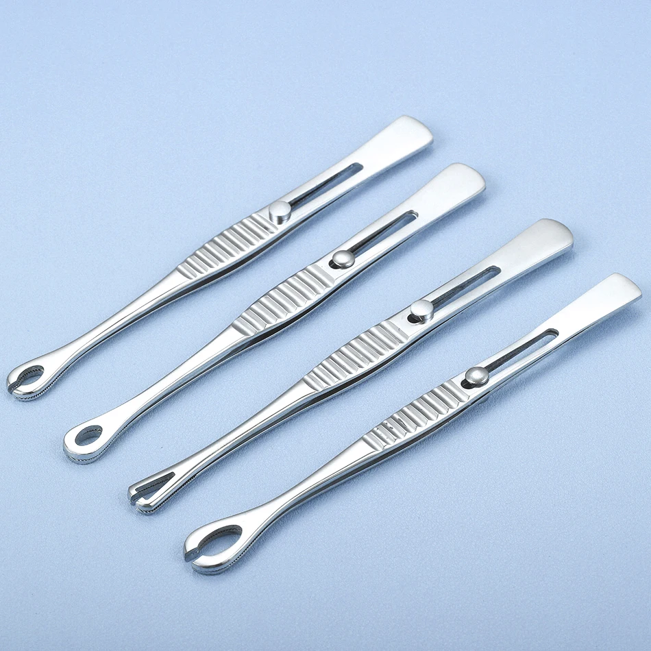 Opening Pliers Closing Pliers Piercing Clamps Ear Nose Septum Piercing Tool 316L Stainless Steel for Lip Navel Body Piercing Kit