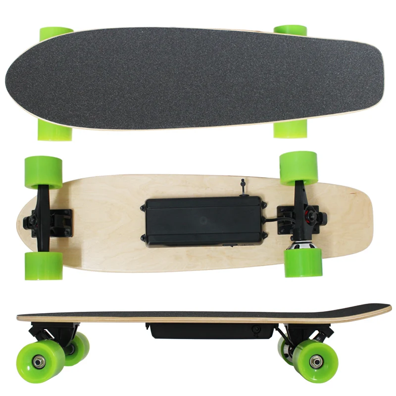 
2020 Free OEM maple decks small fish electric longboard skate board 