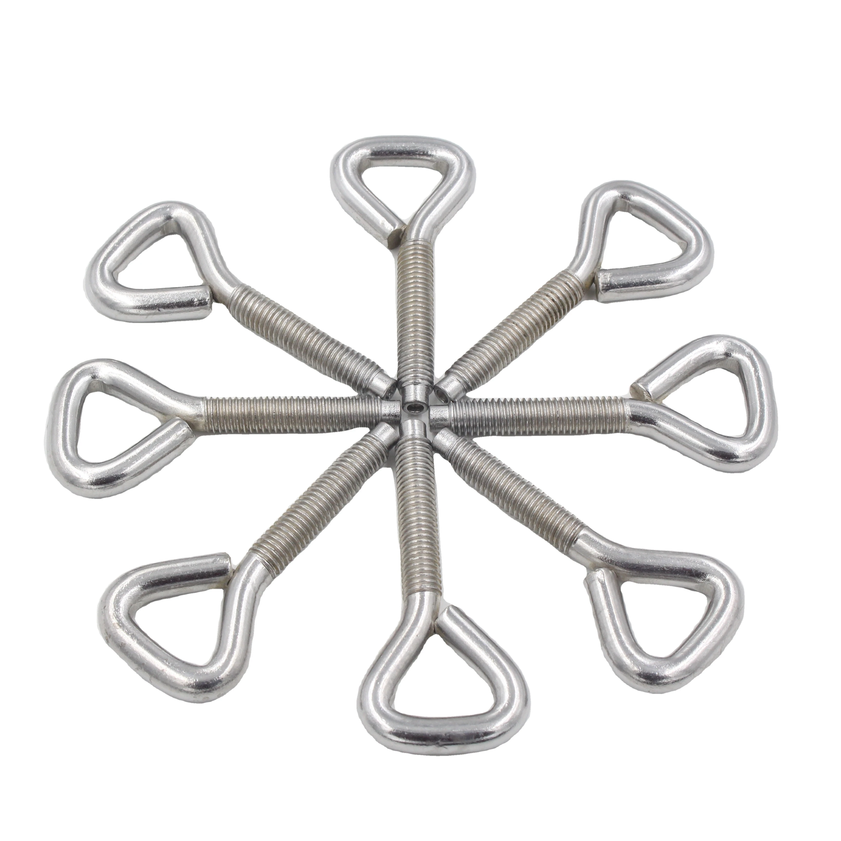 M6 углеродистая сталь M8Paragon треугольный болт 3/8 дюйма резьба с цинковым покрытием