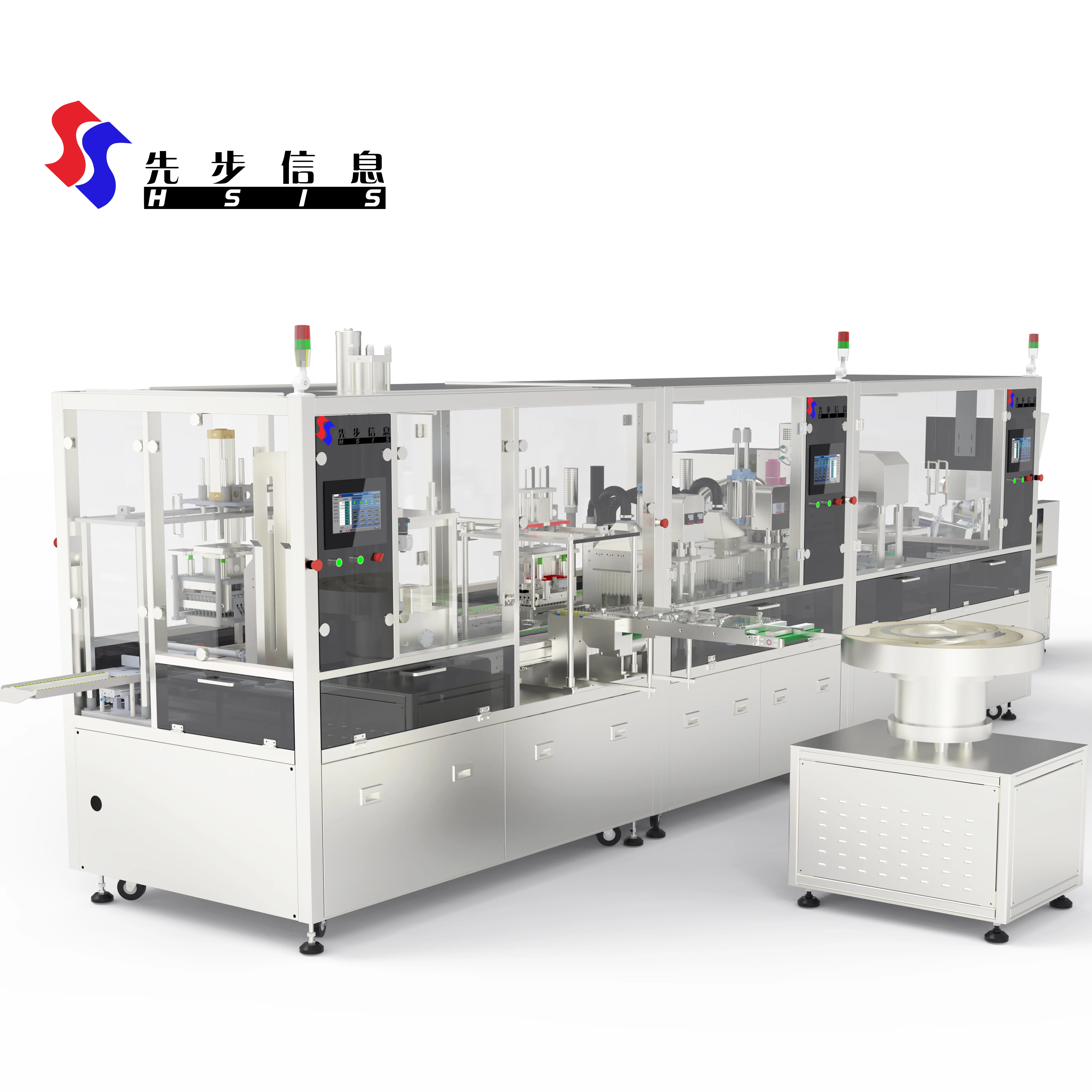 Modern Design Stainless Steel Material 100% Automatic Vacuum Blood Collection Tubes Machines