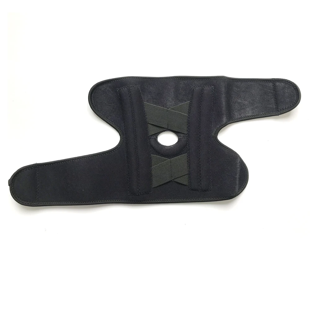 compression knee support brace with side stabilizer knee brace sports strap adjustable