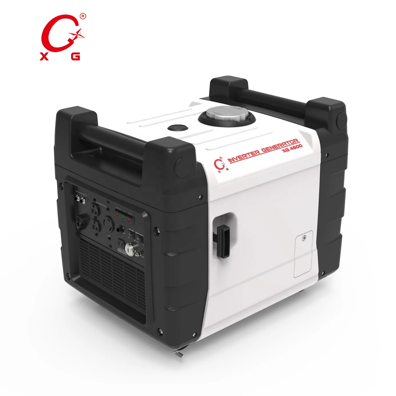 Outdoor Silent 5.2kVA Gasoline Generator Construction Digital Inverter Generator 4600W Portable Remote Start Parallel Generator