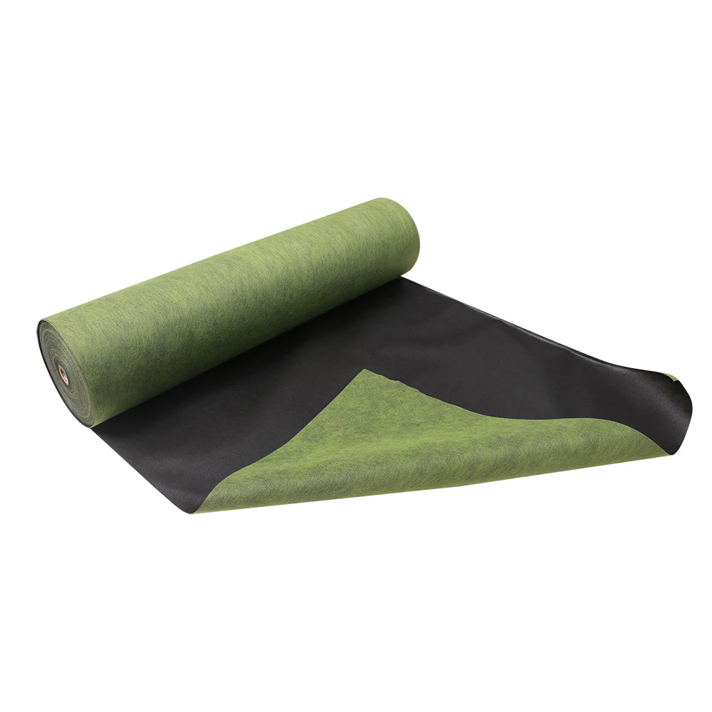 Biodegradable black polypropylene pp roll non woven fabric spunbond eco-friendly UV resistant weed mat spunbond non woven