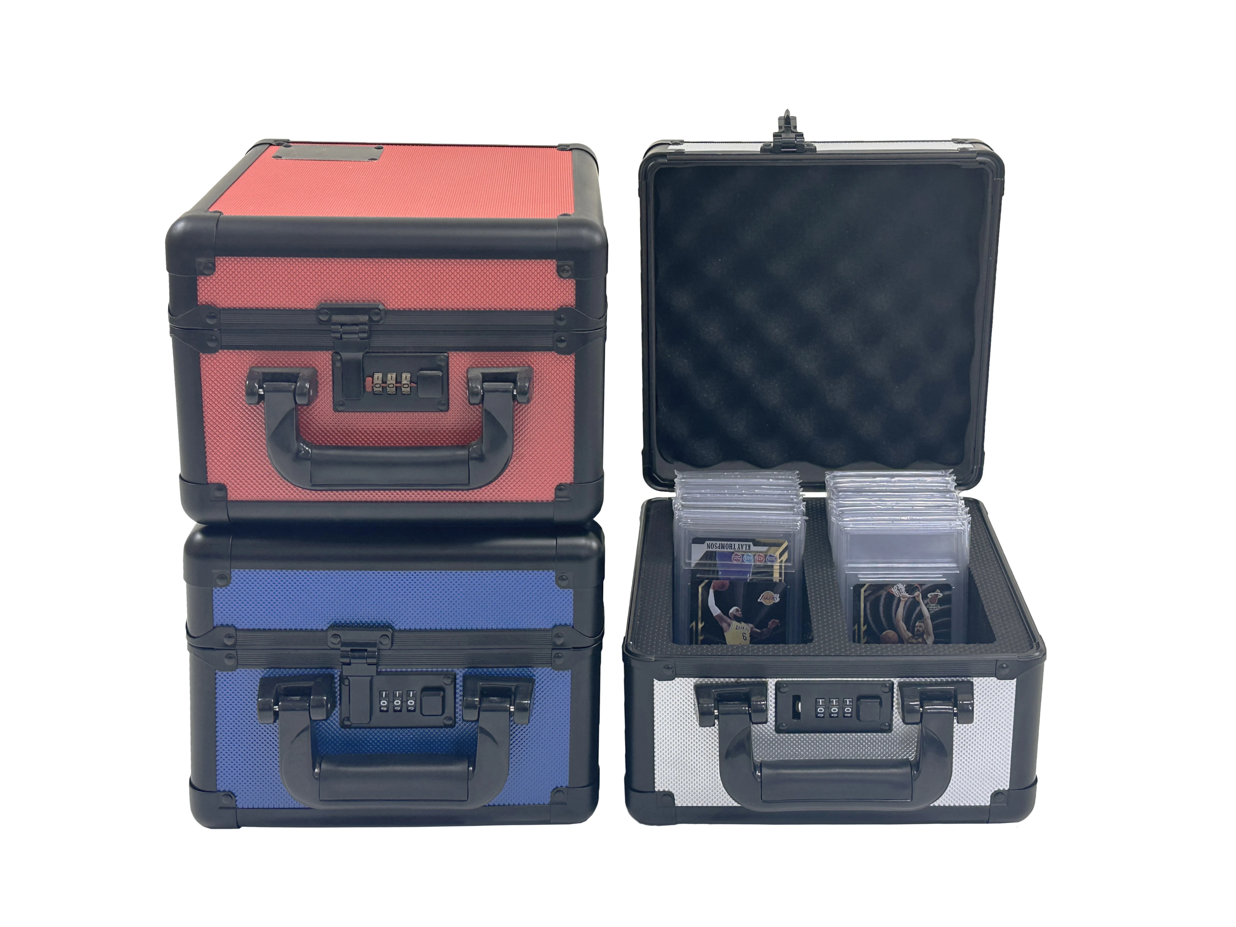 Ningbo factory 2row  3 row 4 row  Graded Card Case BGS Graded Card Storage Box Sports Card Case for PSA SGC BGS