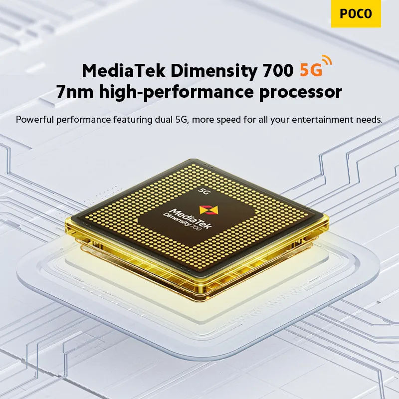  Глобальная версия POCO M3 Pro 5G NFC Смартфон 6 ГБ 128 dimensity 700 Octa Core 5 