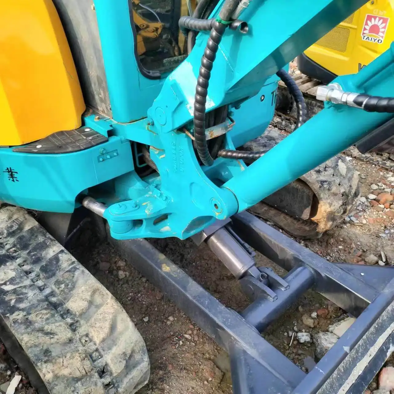Подержанный мини-экскаватор Kubota U35 Digger подержанное 3 5 t Kx135 оригинальное оборудование