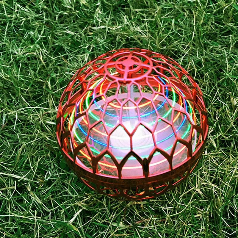 Amazon Fly Nova Pro 360 Rotating Hover Orb Magic Led Mini Drone Flying Spinner Boomerang Ball Flying Ball Toy