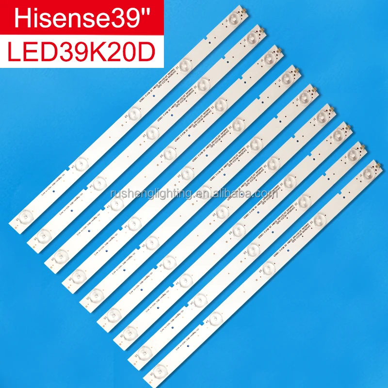 RS-156 High quality SVH390A06 TV Backlight Strip for Hisense 39in LED39K20D LED39K20JD LED39EC110JD SVH390A