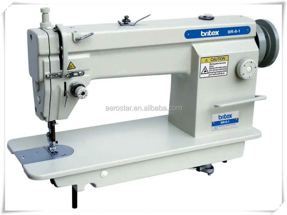 BR-6-1 durable fine service Industrial Lockstitch for JEANS and POLO SHIRT Sewing Machine