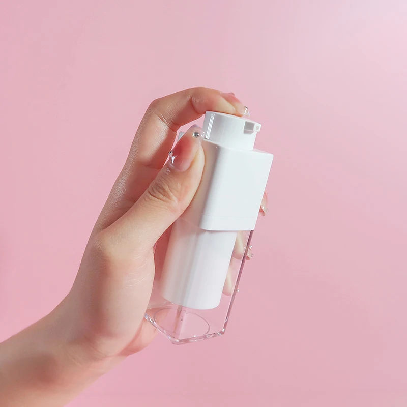 New Arrival Custom Empty 30ml 50ml 100ml Frosted Face Cream Cosmetic Lotion Child Resistant Luxury Airless Pump Bottle With Pump