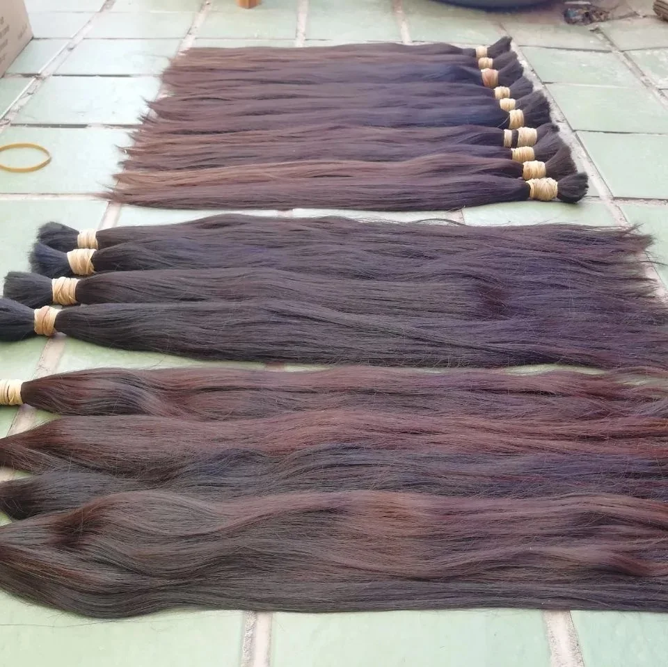 Full Cuticle Soft Virgin Remy  Russian Slavic Human Hair Bulk