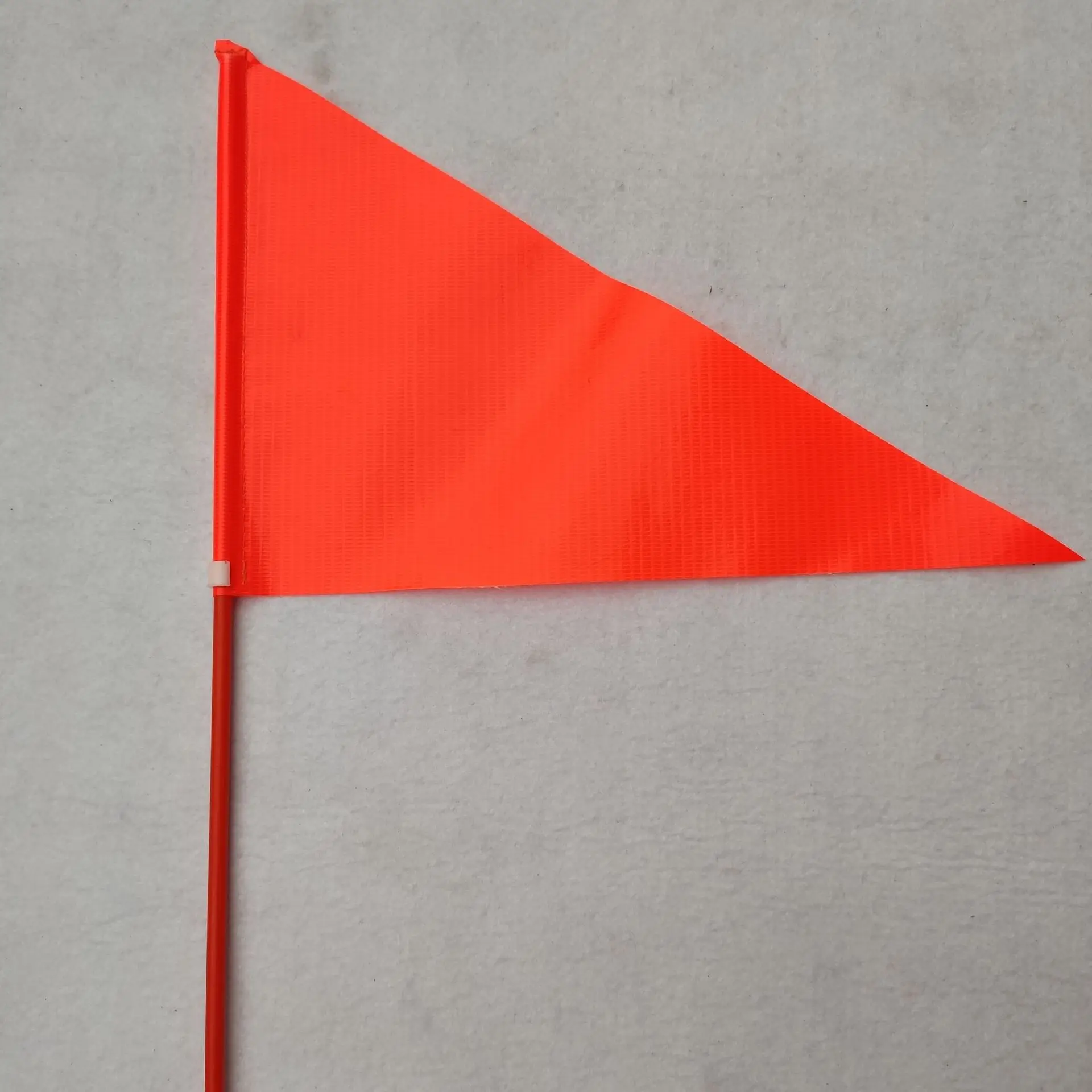 custom your logo bicycle safety flag Bike sign mark flag with metal pole holder