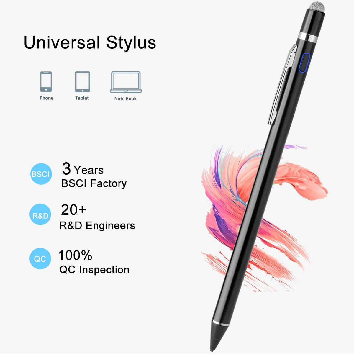 Custom With USI Certified Stylus Pen For Chromebook Lenovo  Samsung Tablet  Pen For Ipad Pencil Apple