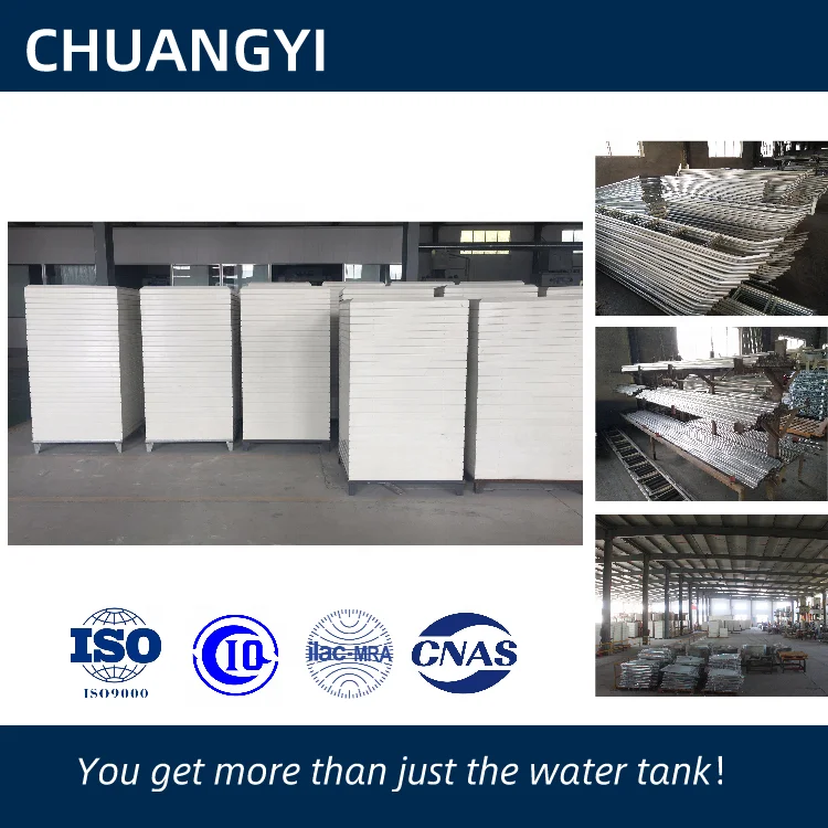 500000Liter Glassfiber Reinforced Plastic FRP Water Tank for Water Supply Fire fighting