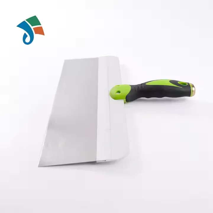 plastic spatula tool plastic handle steel construction cement scraper