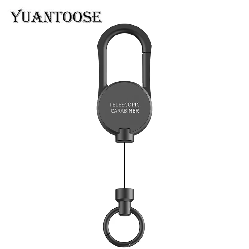 Portable climbing carabiner steel carabiner Multifunction carabiner clip