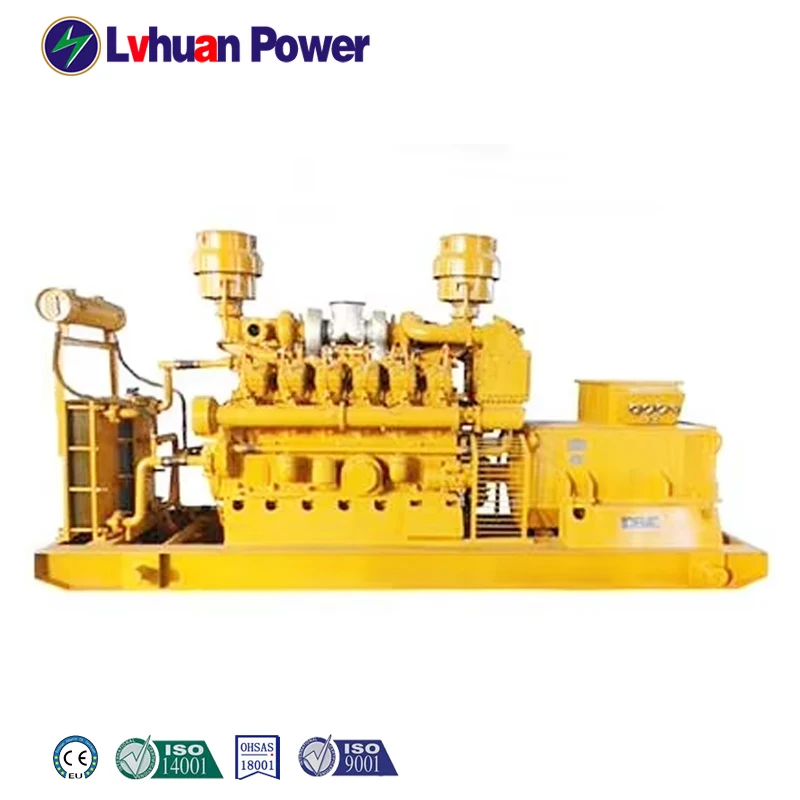 0.5mw silent type cogeneration/CHP biogas generators for small biogas digester