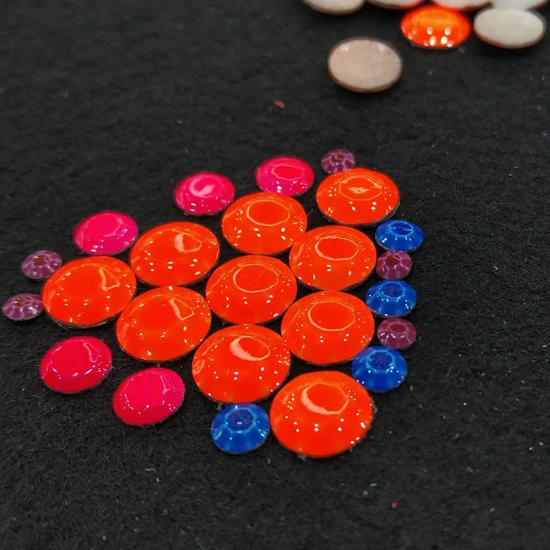 Korea Octagon Iron On Stud Hot Fix Metal Aluminum Heat Transfer For Wedding Dress