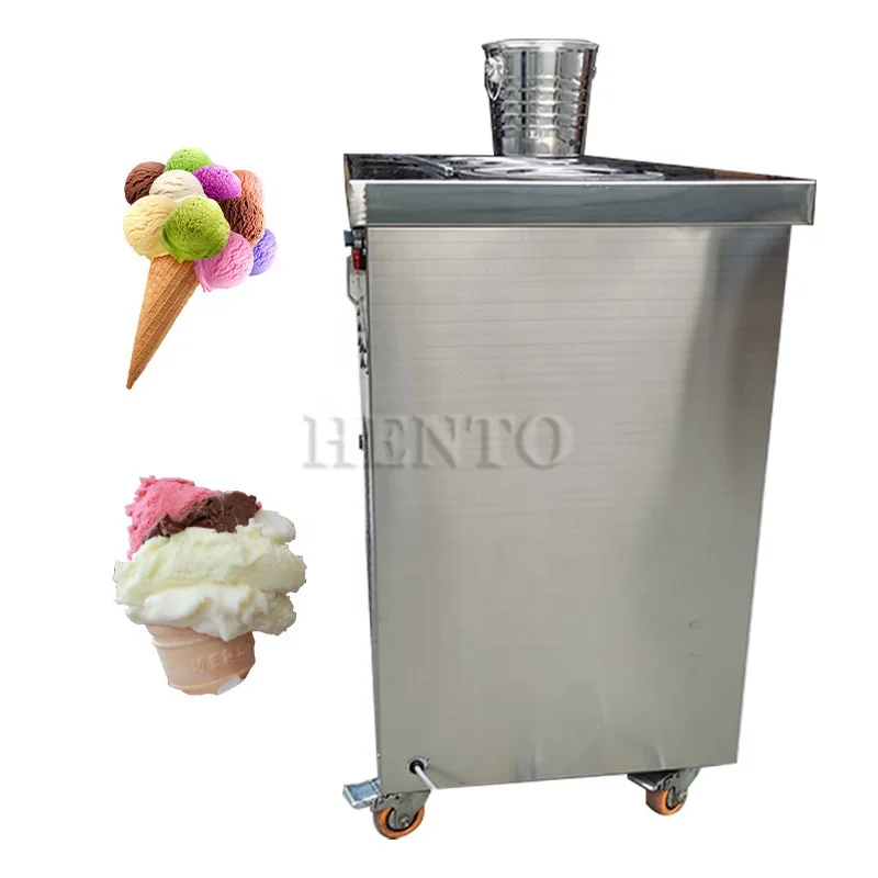Time Saving Turkish Ice Cream Machine Price 4 Barrel / Hard Ice Cream Machine / Turkish Ice Cream Machine