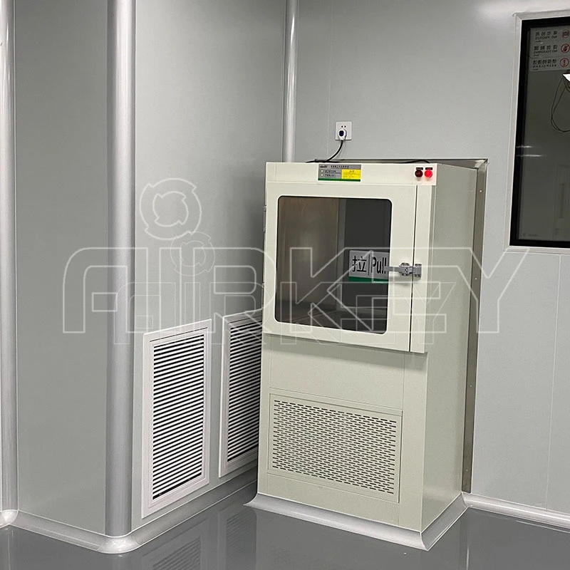Customer Design Cleanroom Transfer Window Pass Box for Modular Cleanroom