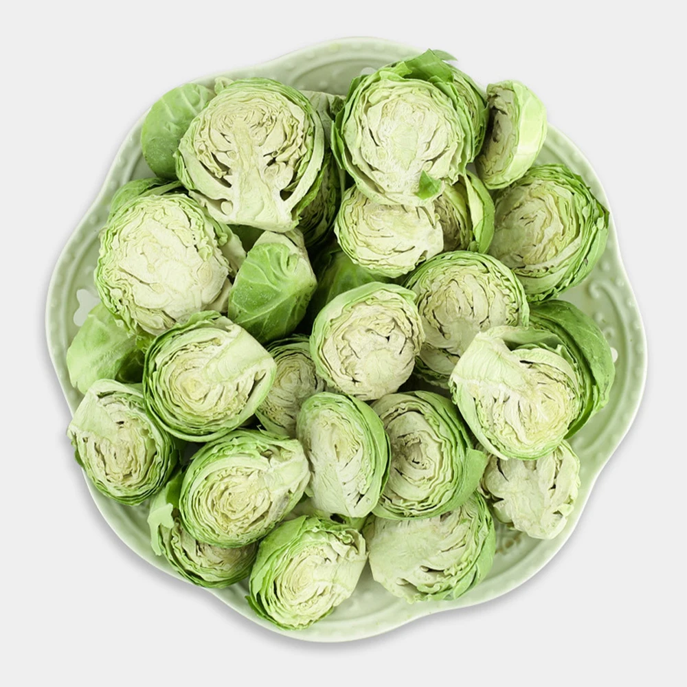 High Quality Organic Spore Cabbage Dried Vegetables with FD & AD Drying Process