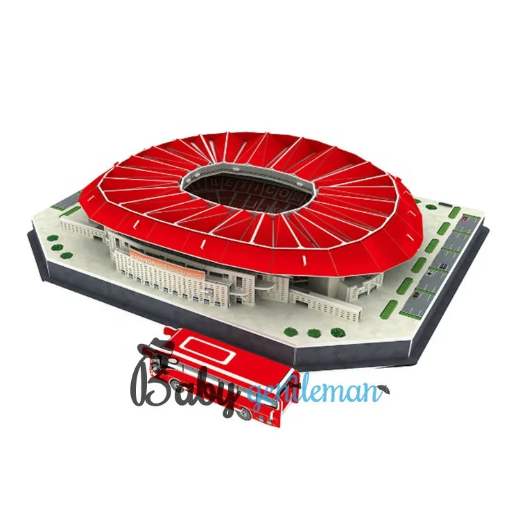 2023 Anoeta Stadium football souvenirs 3D cube puzzle Z14084G