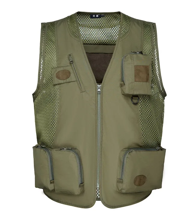Outdoor ice cooling Fishing  Vest  Photography Vest  Summer Work Vest With USB