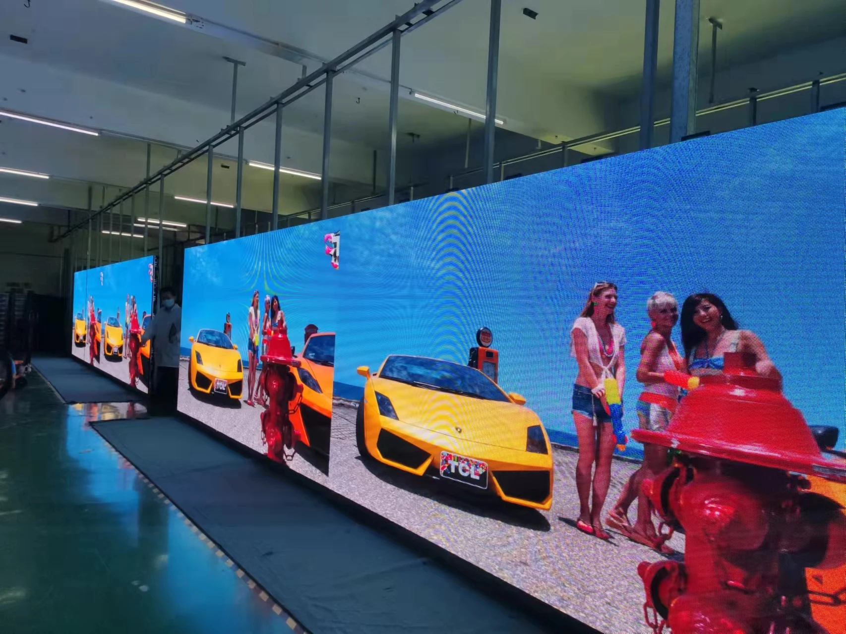 Прива Full Hd с более высоким разрешением P3 Крытый на сцене показ мод jumbotron светодиодный видео экран
