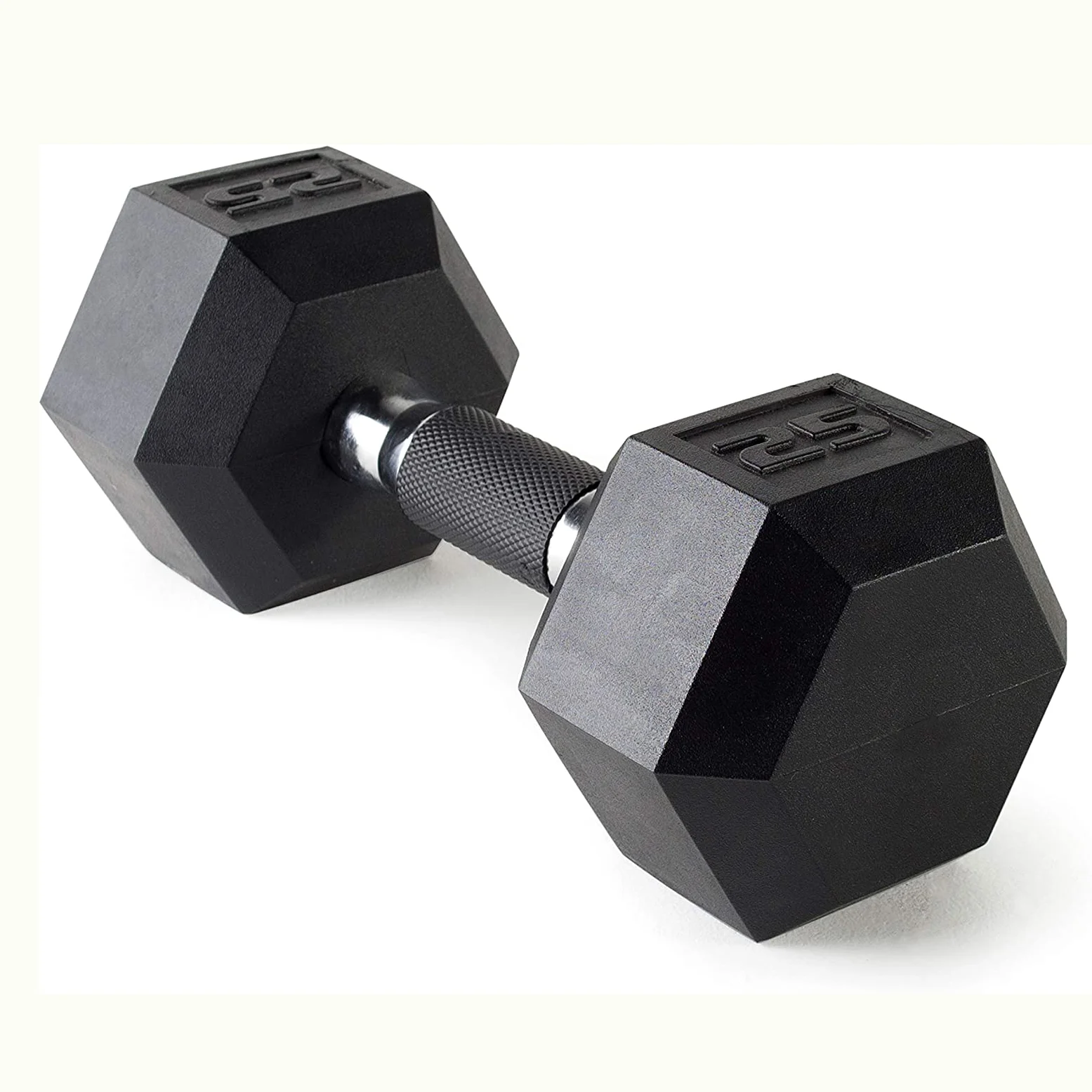 High Quality Anti-Slip Hex Rubber Dumbbell Set Gym Equipment